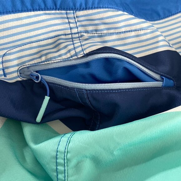 Vineyard Vines Peaks Island Board Shorts Bottom Men's Size 40 Striped SW-1666‎ - Picture 7 of 12